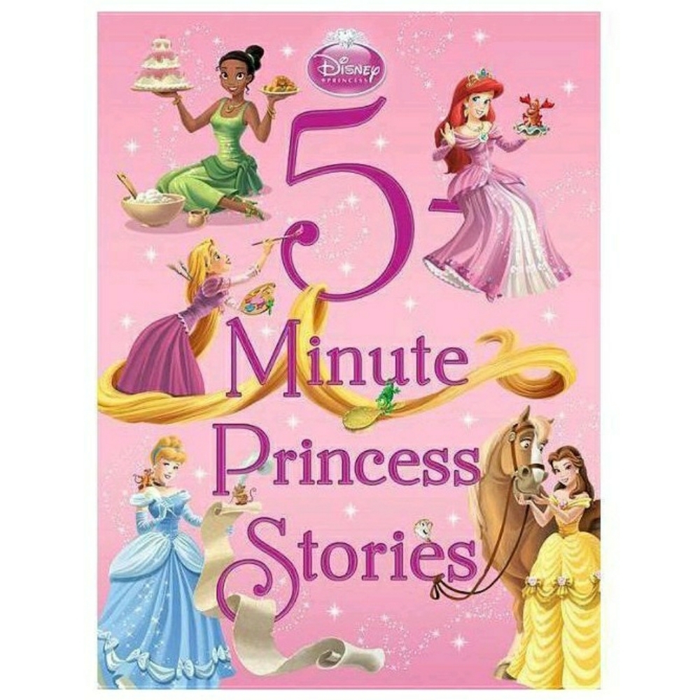 Disney Princess 5-Minute Princess Stories Book